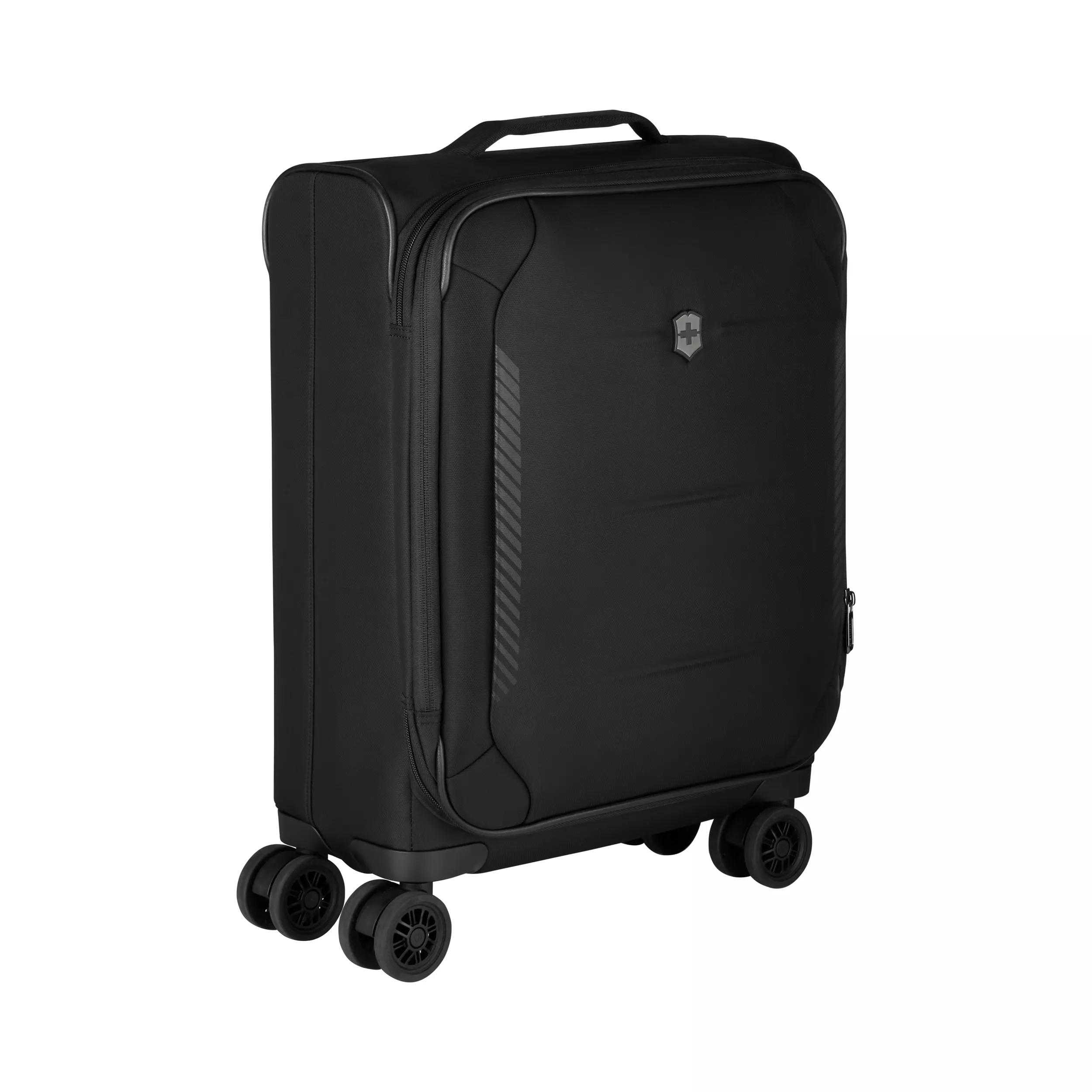 Crosslight Global Softside Carry-On-schwarz
