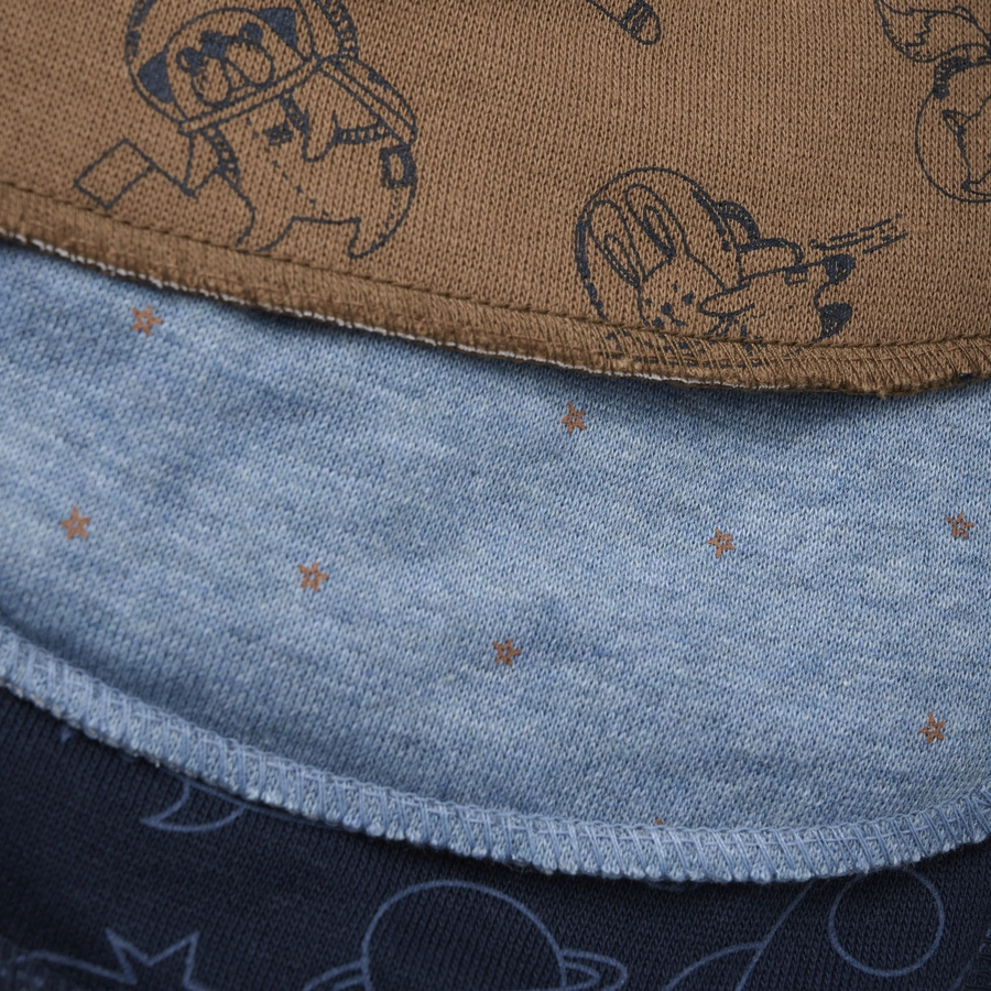 pippi Bandana 3er Pack Ashley Blue