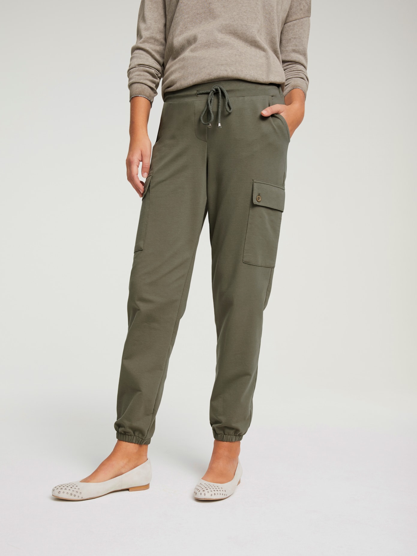 Pantalon de jogging coupe carotte