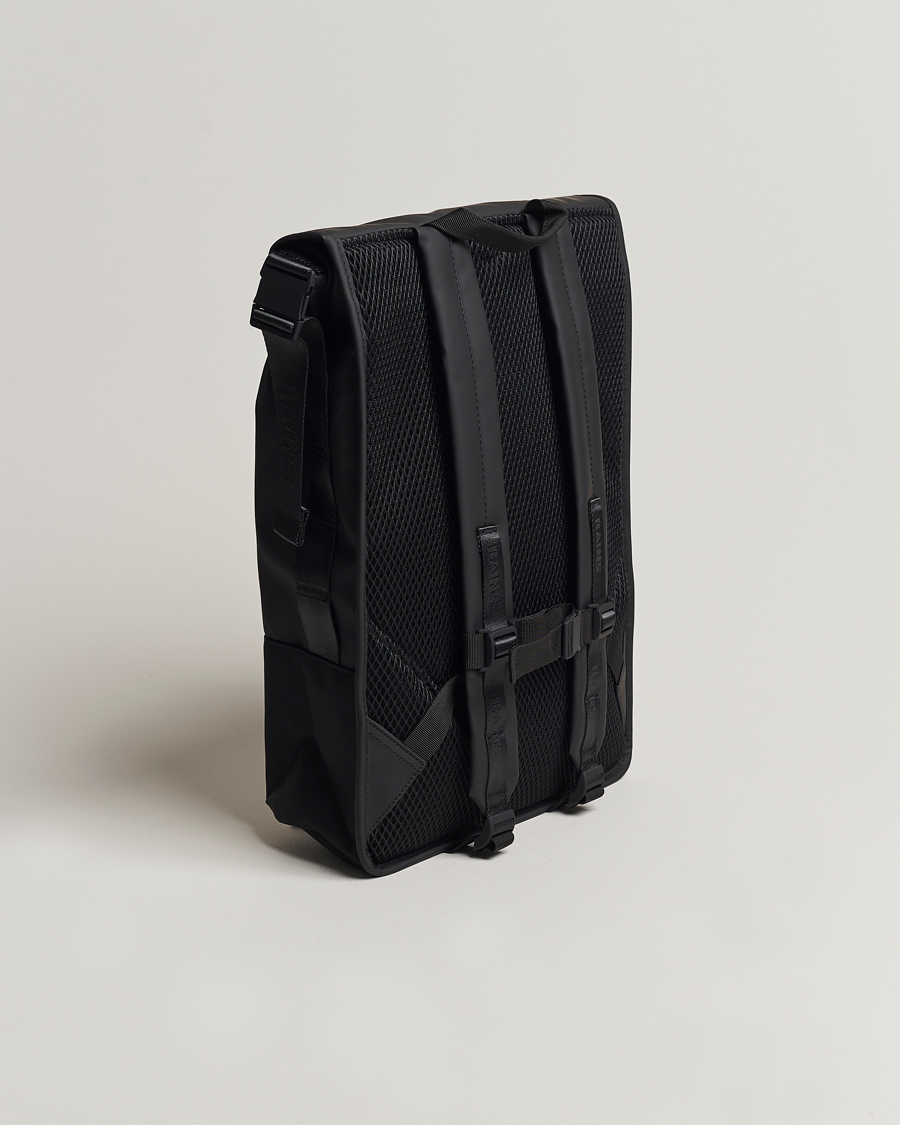 RAINS Trail Rolltop Backpack Black