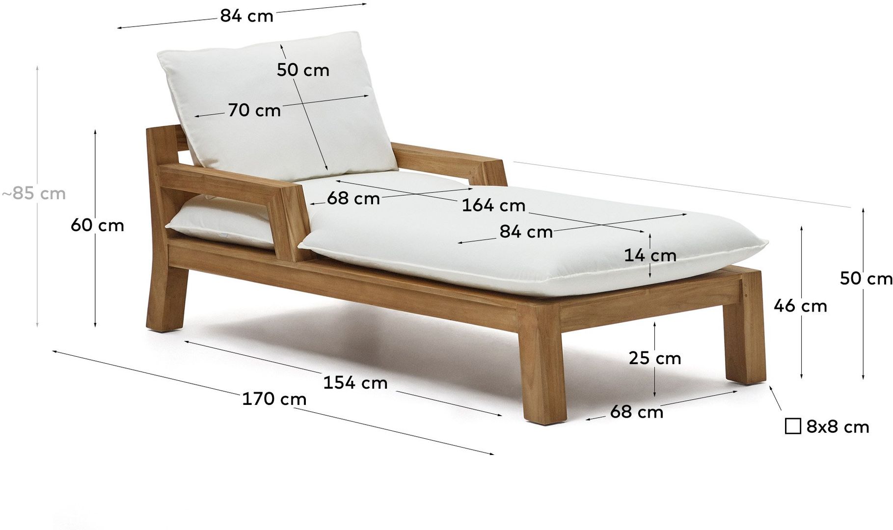 Kave Home   Forcanera Ligstoel