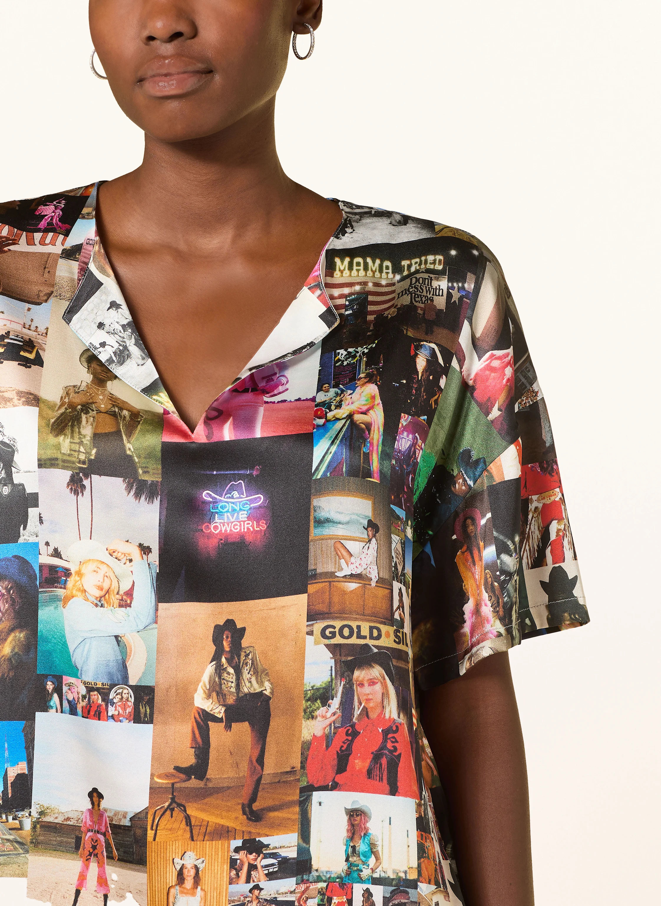 UNBREAK.IT Kleid aus Seide