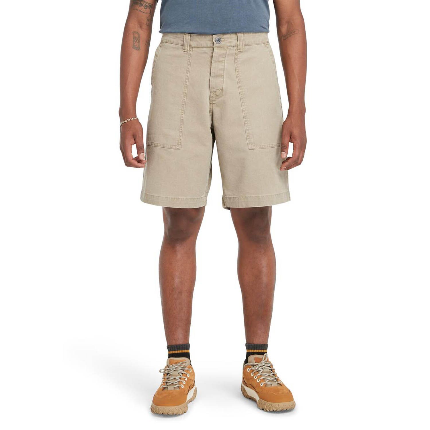 Timberland  Washed Canvas Stretch Fatigue Short