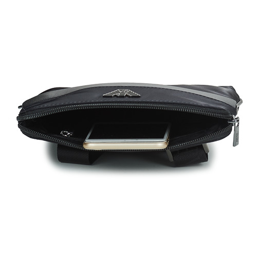 Emporio Armani - EAGLE POCKET CROSSOBODY FLAT - Noir