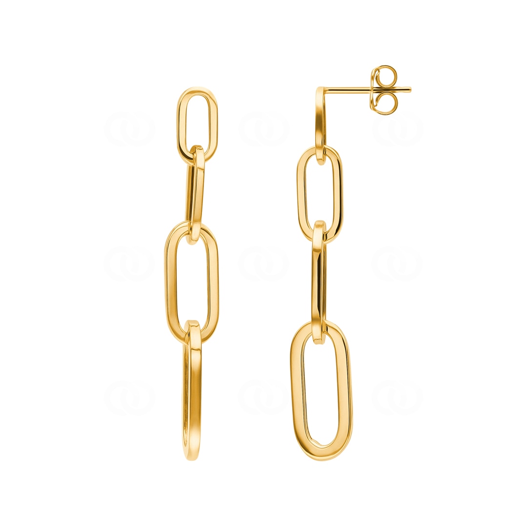 Ohrhänger 750/18 K Gelbgold Fantasie