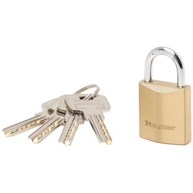 Cadenas à clé en laiton Master Lock - largeur 30 mm