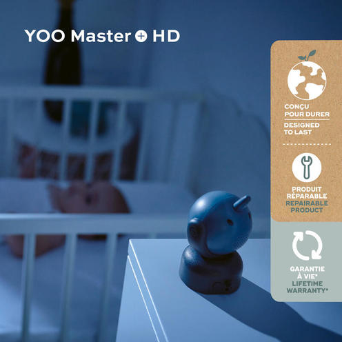 Caméra additionelle Babyphone Yoo Master+ HD - BABYMOOV
