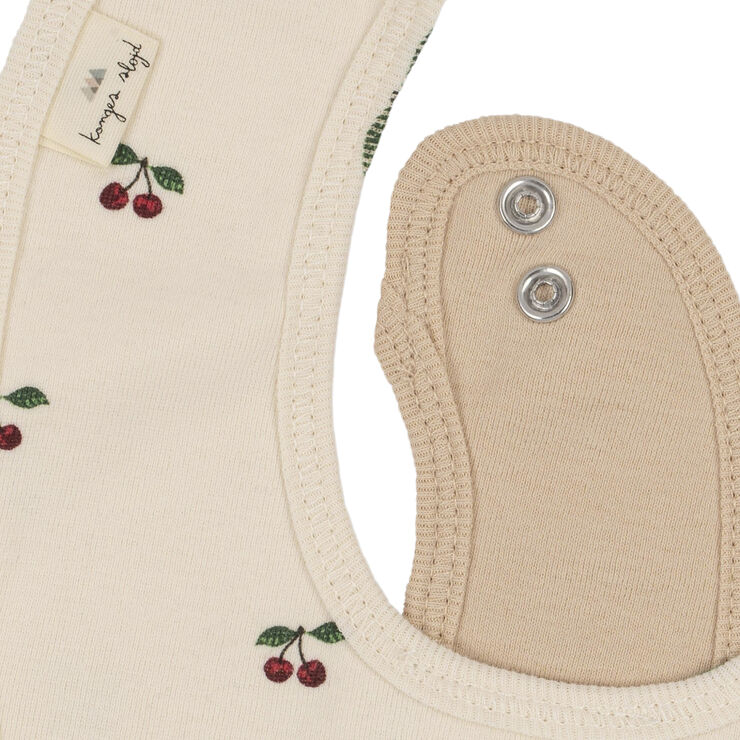 Konges Sløjd 2 PACK BIBS Cherry