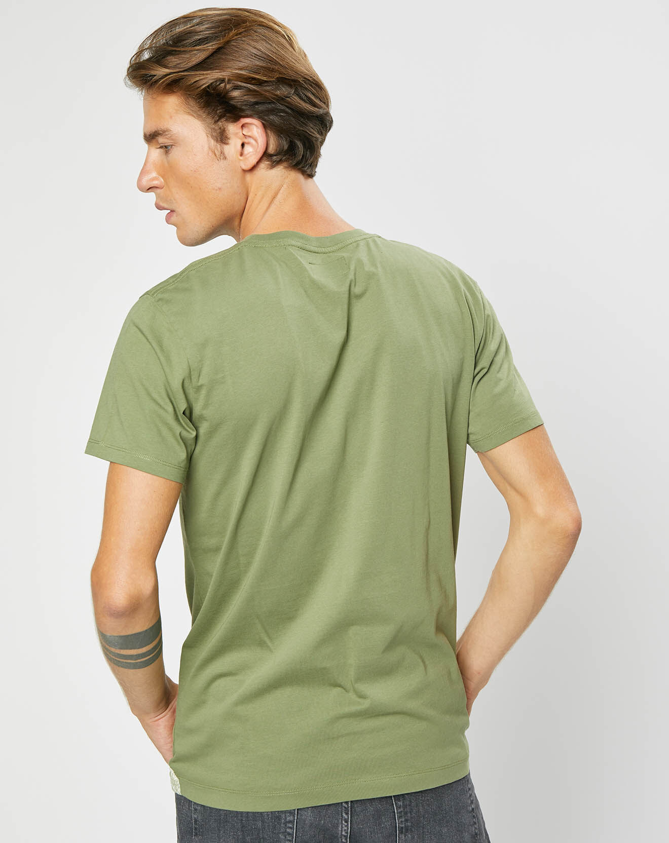 Hackett London T-Shirt Logo kaki