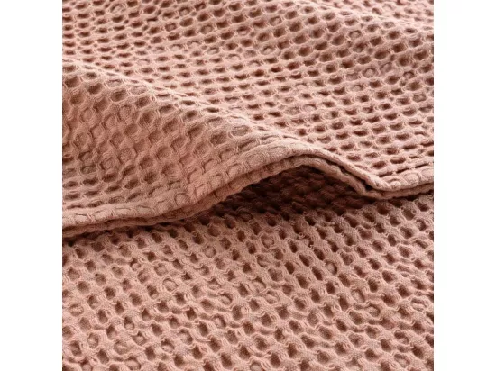 Plaid Nid d'Abeille Uni 