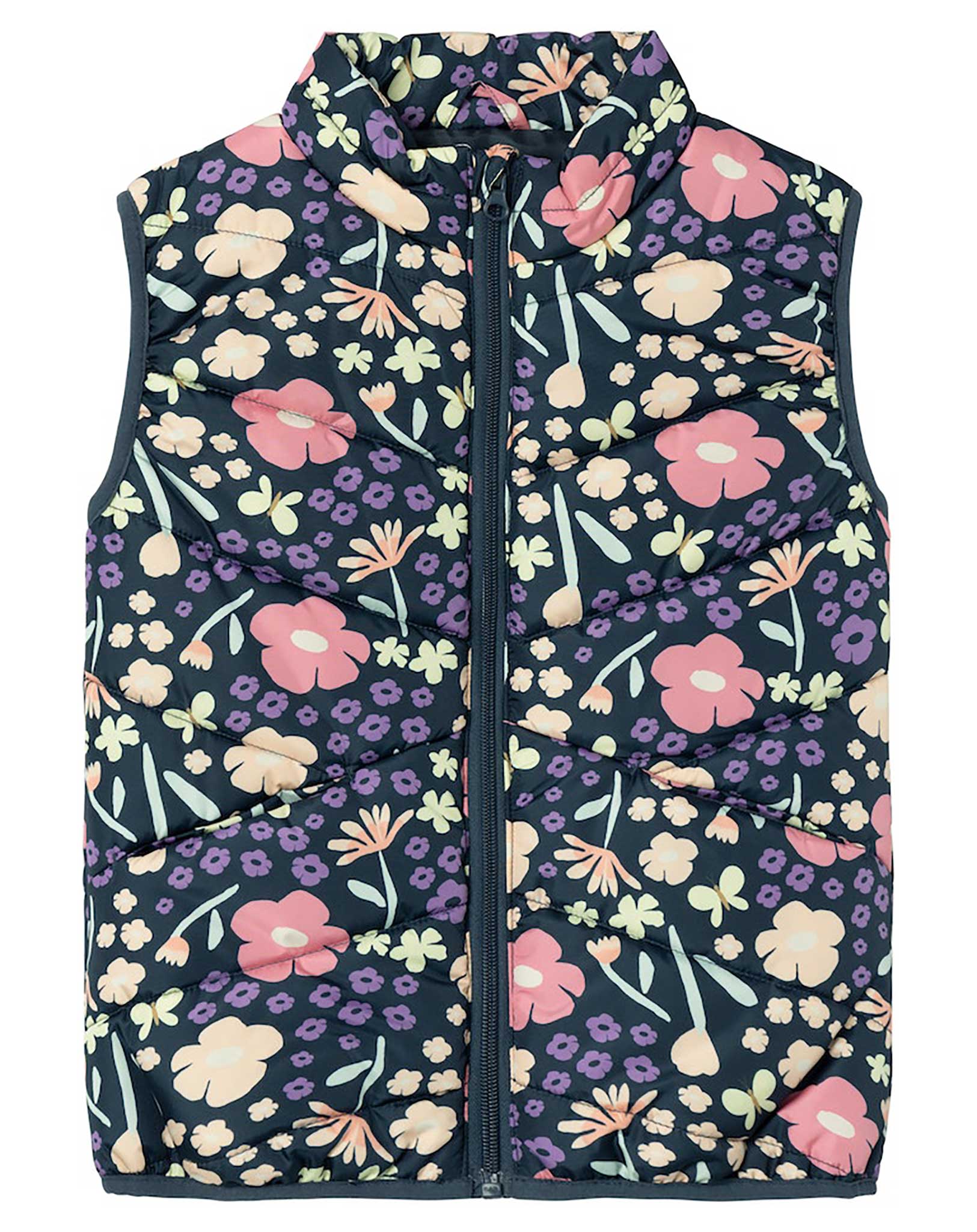 Weste NKFMYLANE FLOWERS AOP in big dipper