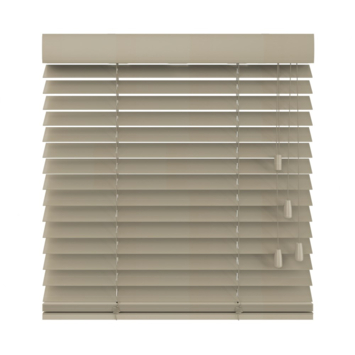 KARWEI houten jaloezie gewoon raam 28513 zandbeige 50 mm op maat
