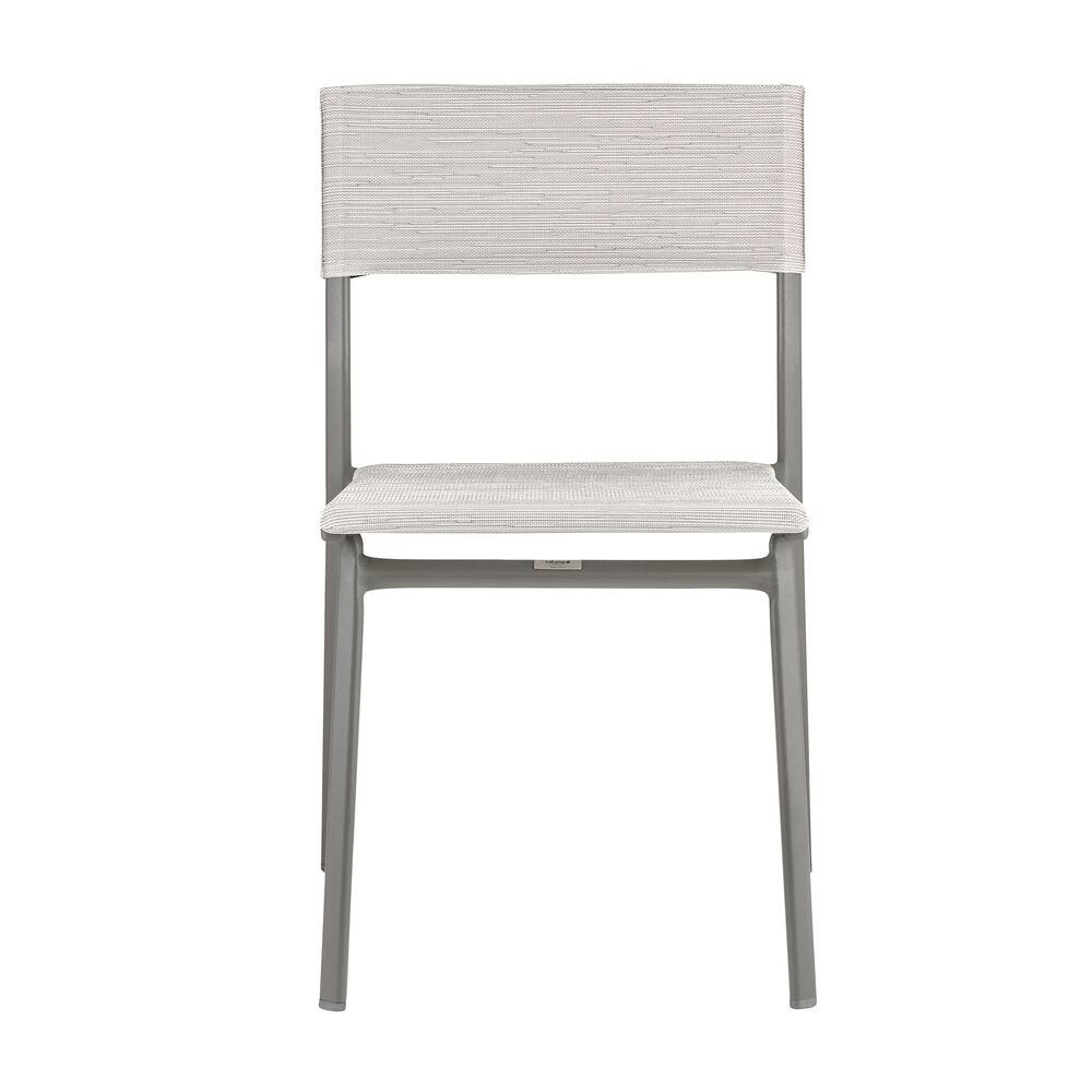 Gartenstuhl Oron Batyline® Duo Grau Galet-Titane