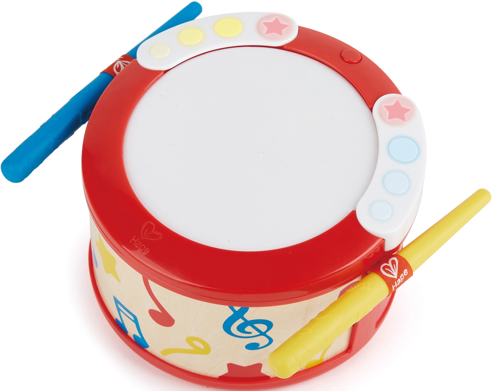Hape Spielzeug-Musikinstrument »Lern-Spiel-Trommel« mit Licht & Sound
