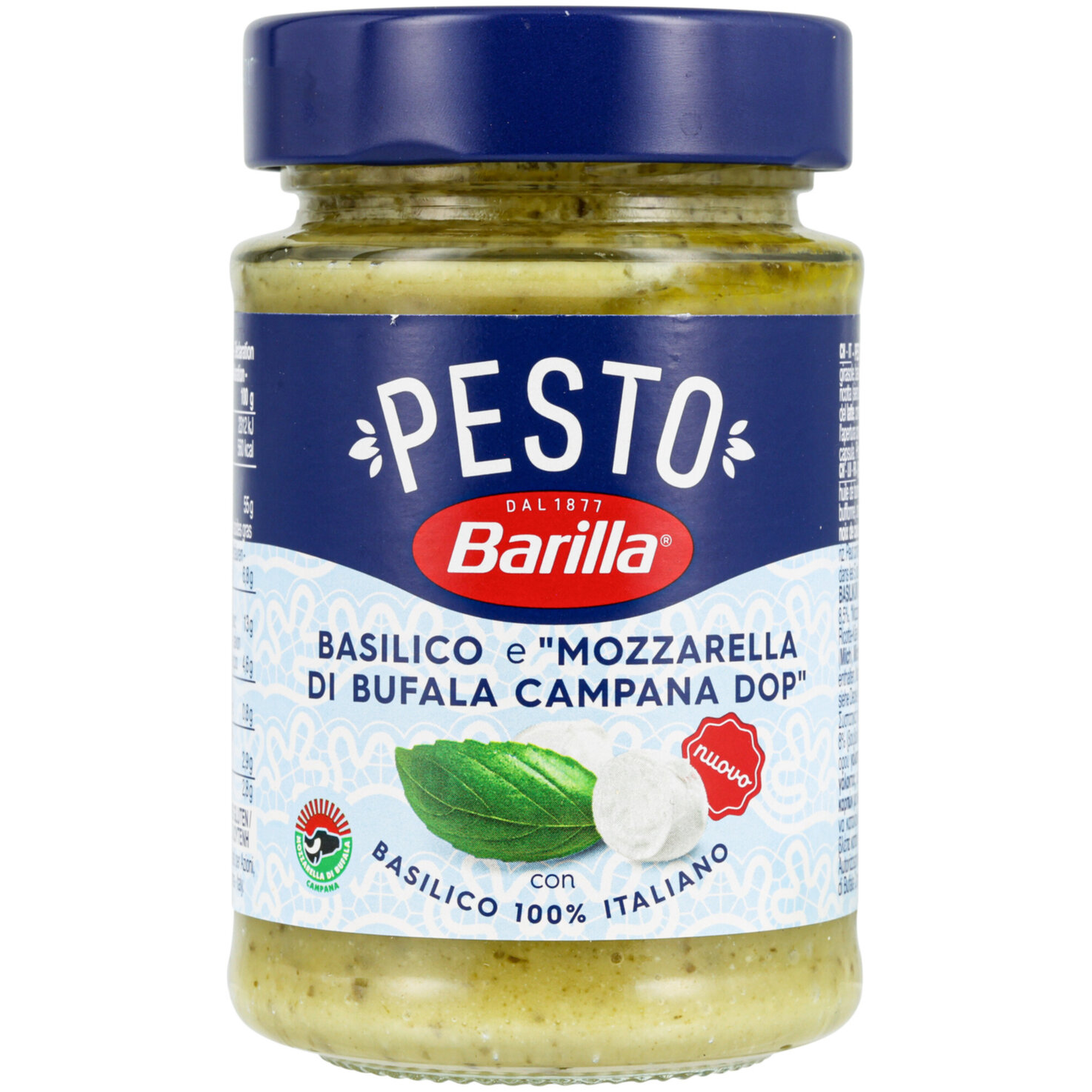 Barilla Pesto Basilico e Mozzarella