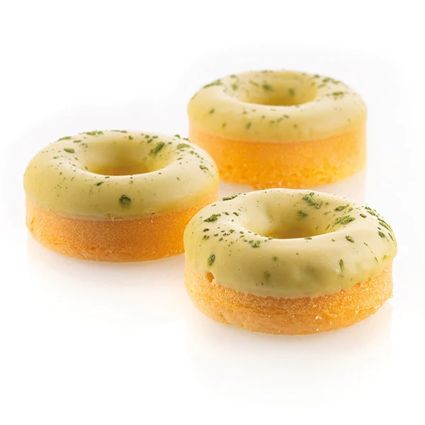 Moule 6 donuts silicone Platinium Silikomart