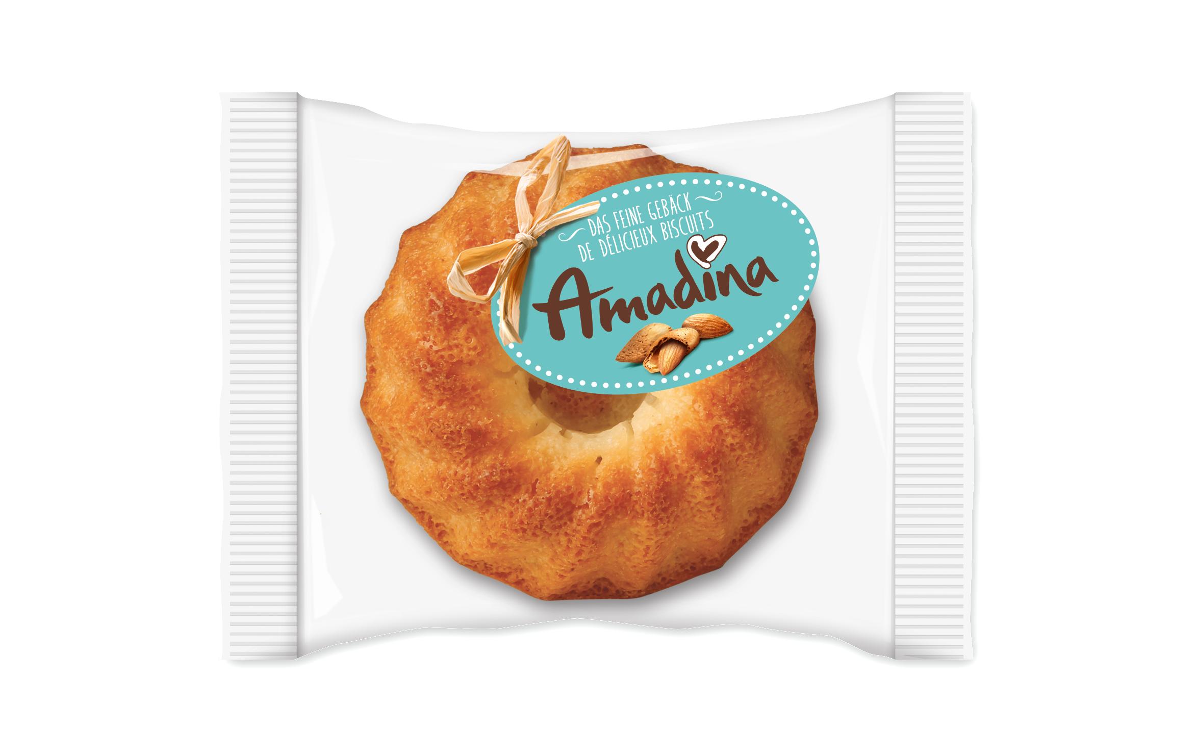 Amadina Gugelhöpfli aux Amandes 45 gMini Mandelkuchen