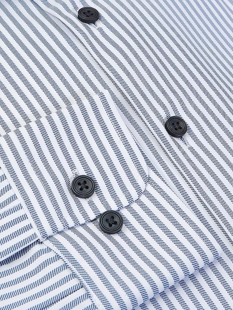 PURE Business Hemd Slim Fit blau