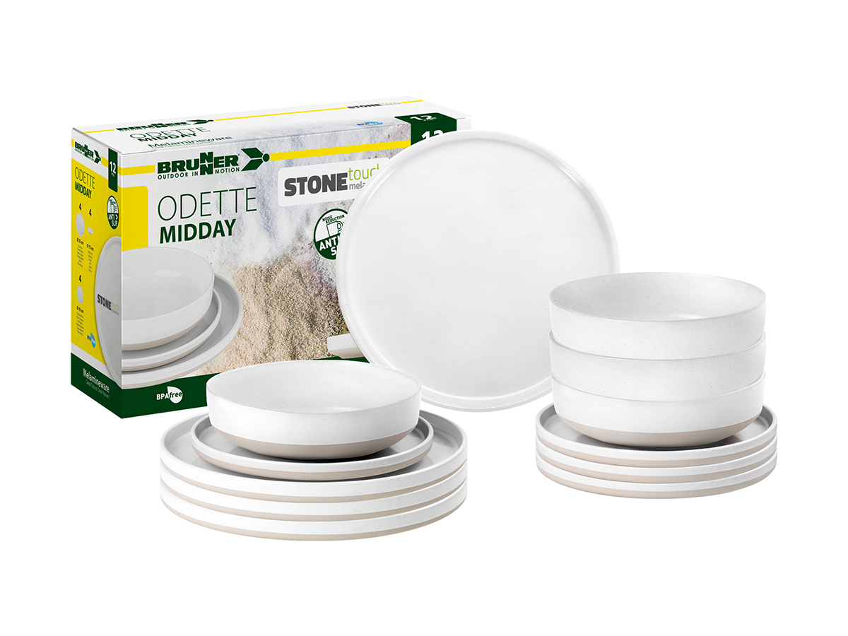 Brunner Midday Odette 12-delig serviesset - White