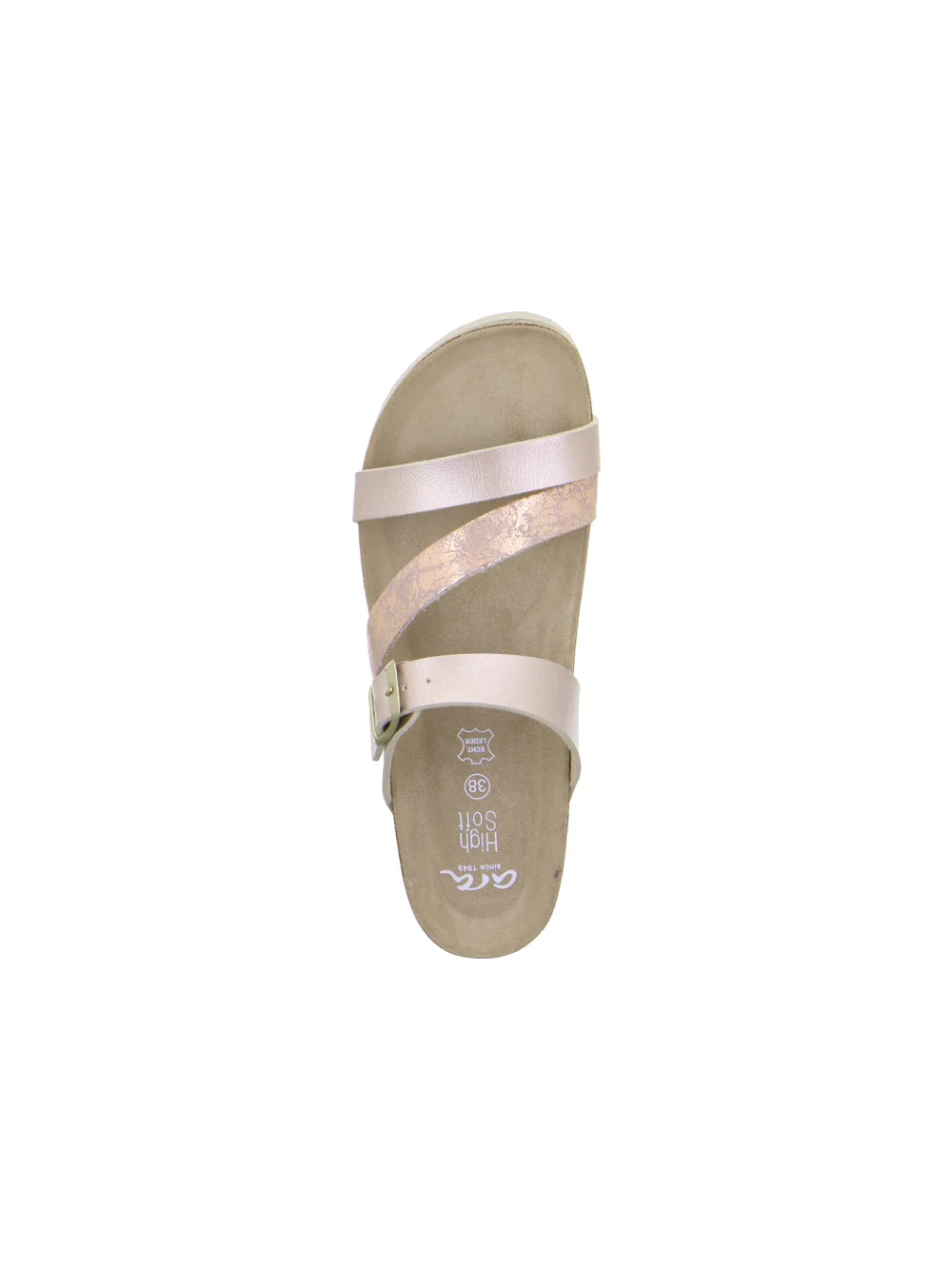 Pantolette Bali roségold