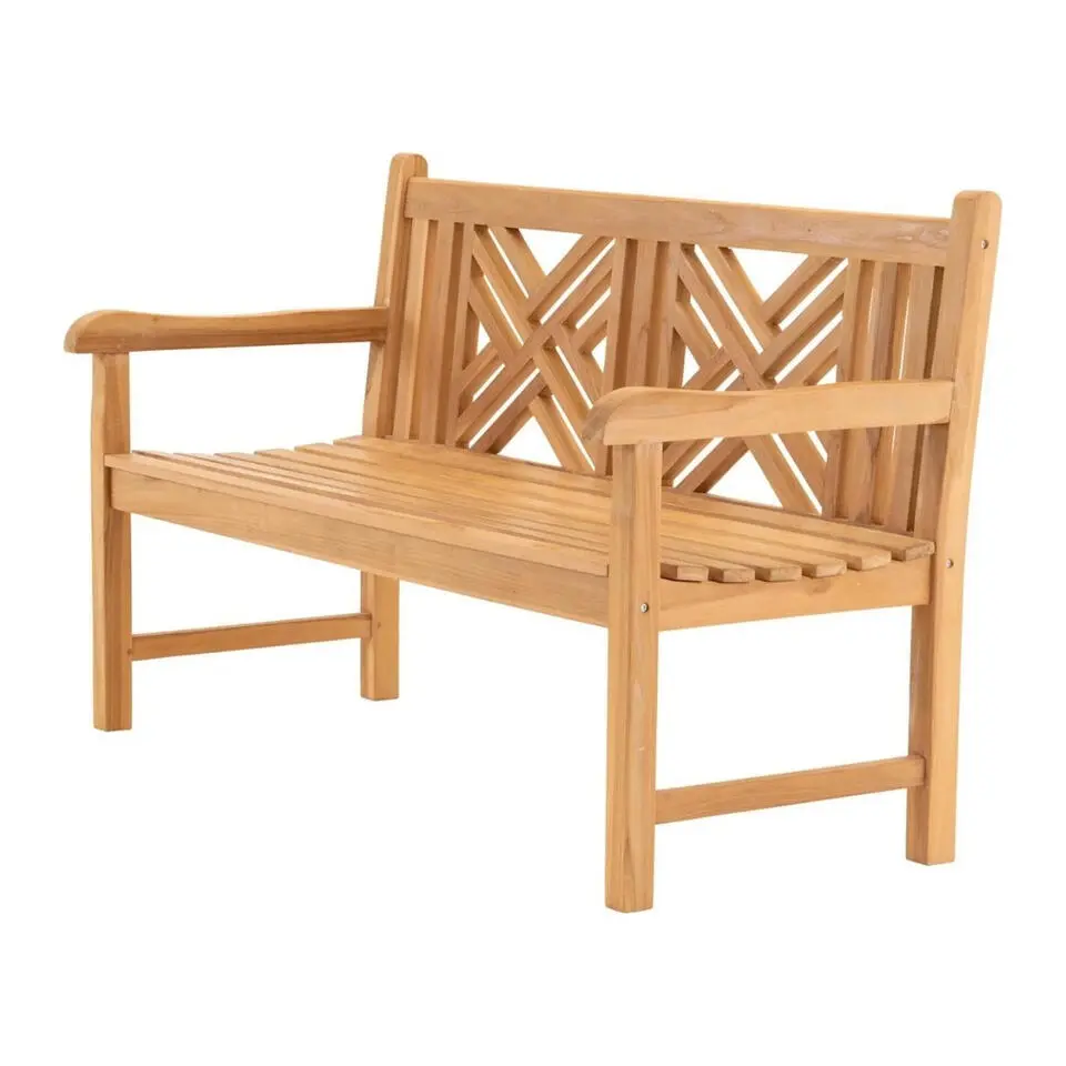Les - Cross bank teak 150x64x92cm
