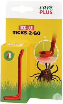 Care Plus Tick-Out Ticks-2-Go 1 Pièce