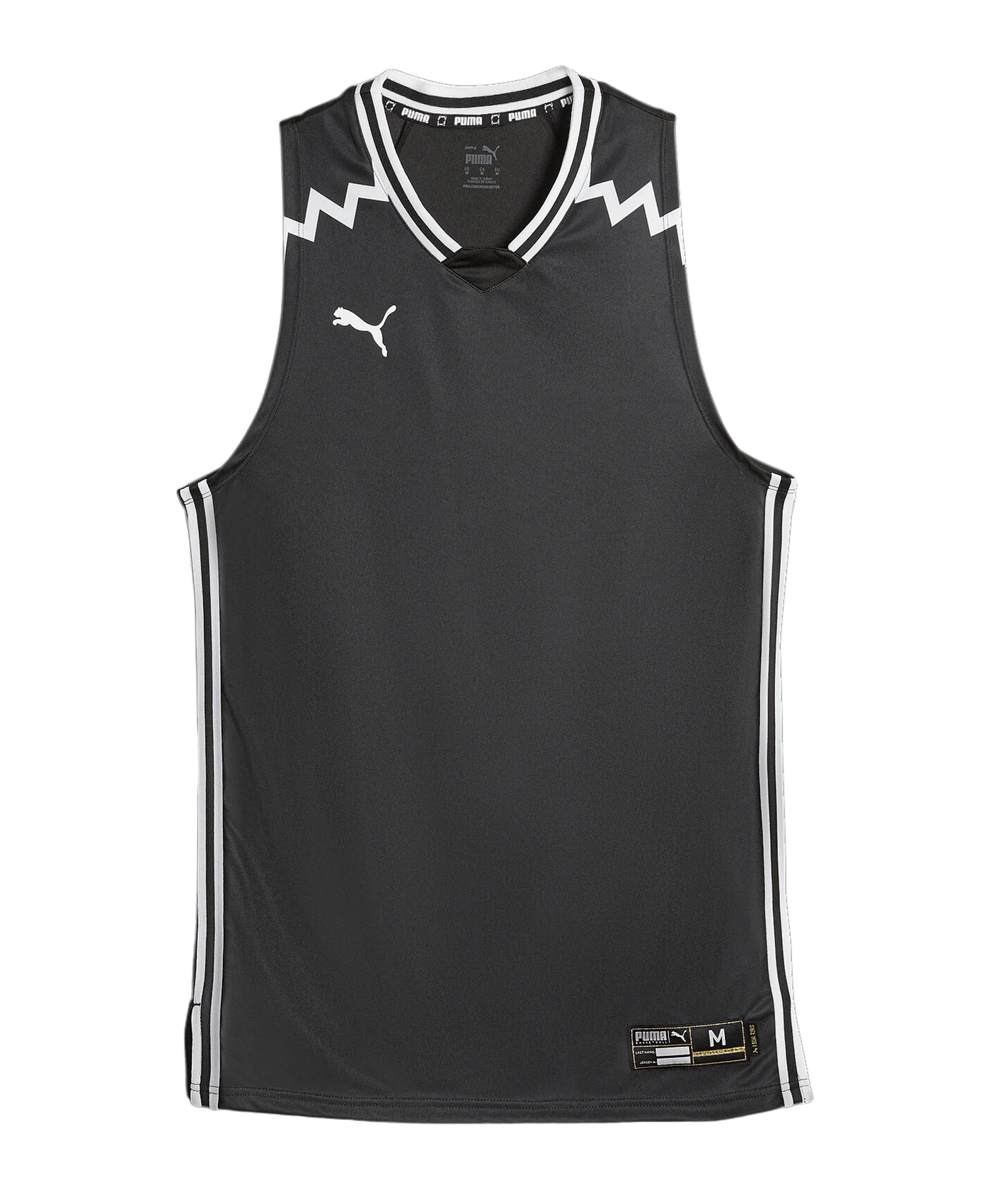 PUMA Hoops Team Game Trikot Schwarz F01