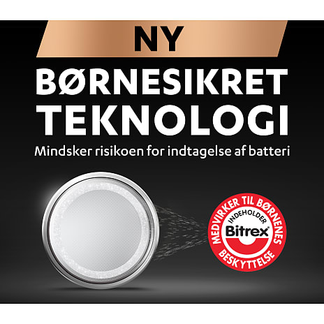 Duracell knapcelle CR2450 batterier