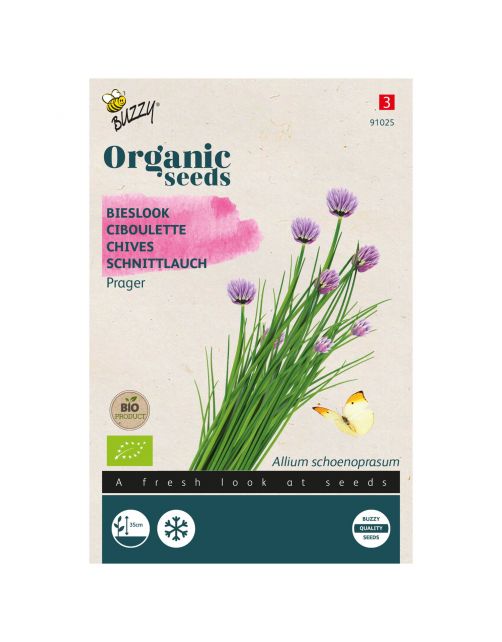 Buzzy Organic Bieslook Prager  - Bio - Kruidenzaden - 400 g