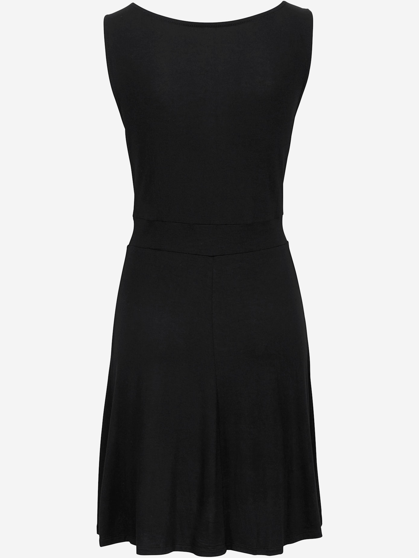 Robe en jersey avec encolure cache-cœur