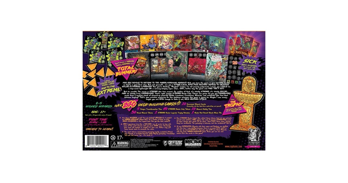 European Player NetworkEpic Spell Wars of the Battle Wizards: Annihilageddon 2 – Xtreme Nacho Legends Kaartspel  (Engels, 2 - 5 spelers, 45 - 60 minuten, Vanaf 17 jaar)