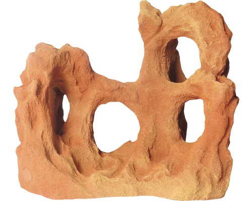 VARIOGART Decoratie Holey Rock L II Zandsteenrood