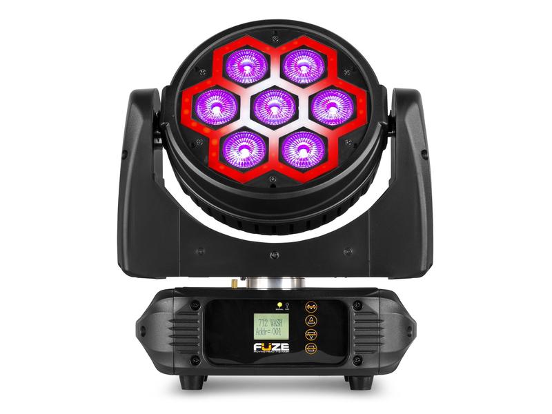 BeamZ Moving Head Fuze712 Kompakter Moving Head Wash mit SMD-LED-Effekt