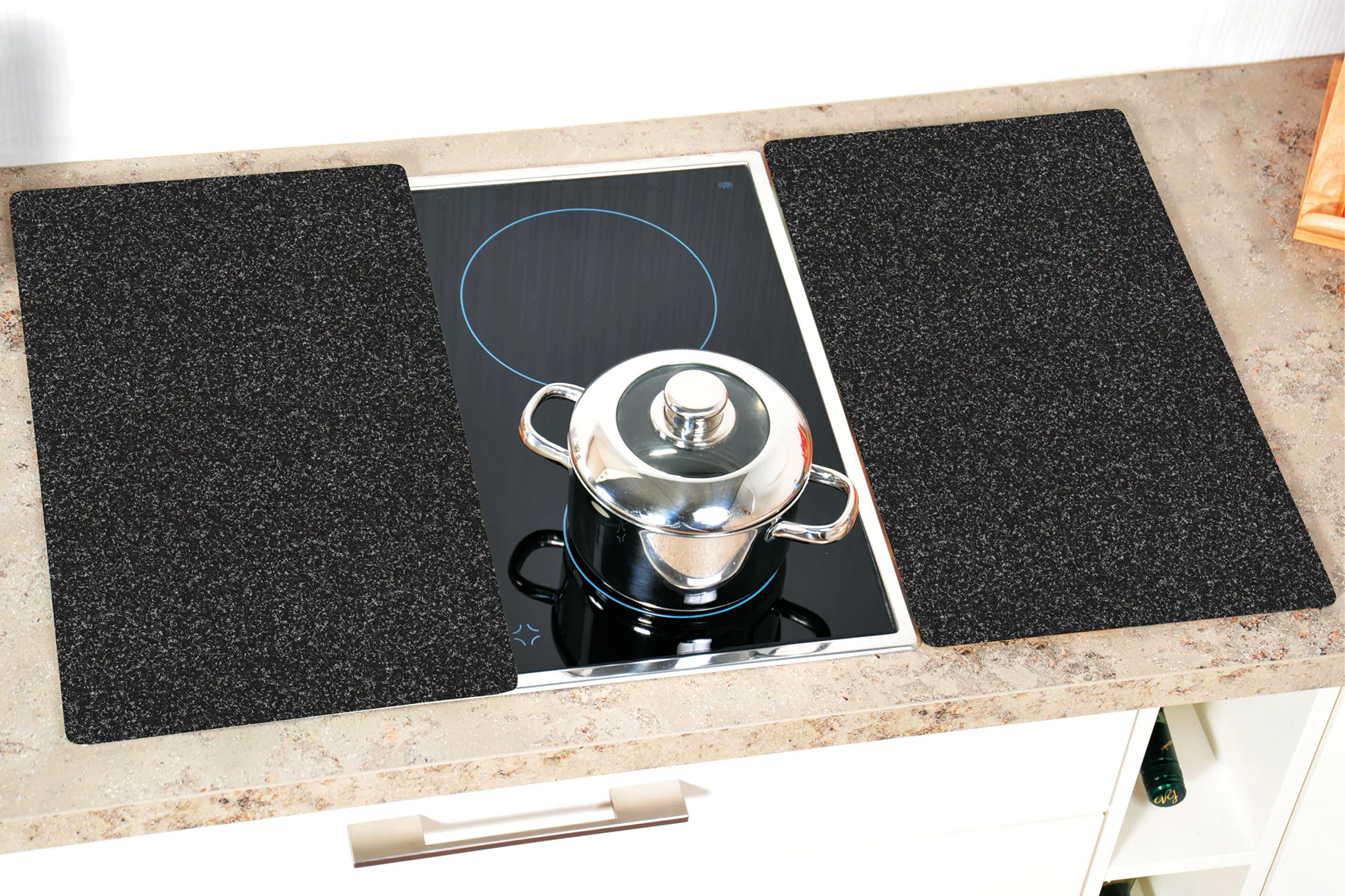 Multi-Glasschneideplatte, 2er Pack, Motiv: Granit