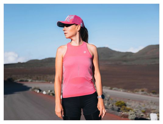 Débardeur Compressport Performance Singlet Femme Rose