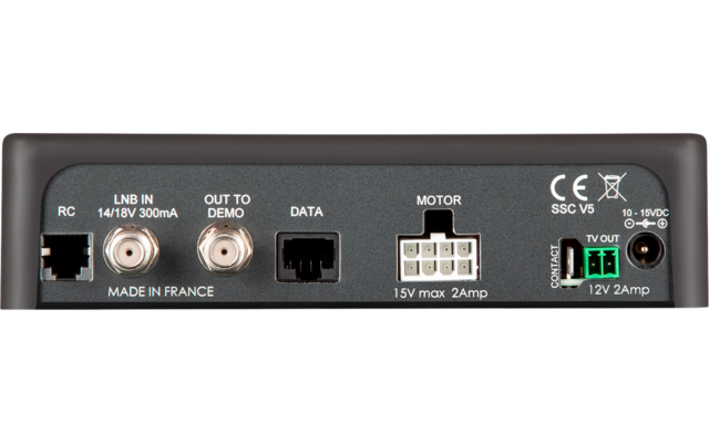 Alden AS2@ 60 HD Platinium vollautomatische Satellitenanlage inklusive S.S.C. HD Steuermodul / LTE Antenne / Smartwide LED TV