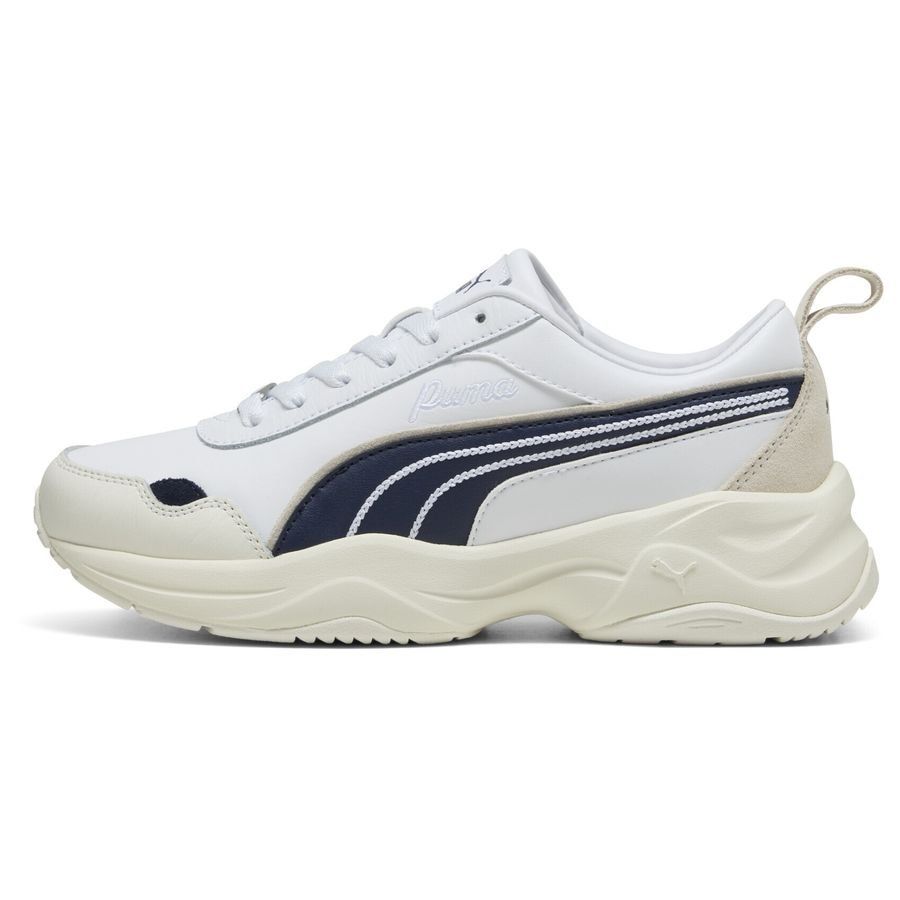 PUMA Cilia Mode LUX Chaussures - Blanc/PUMA Navy