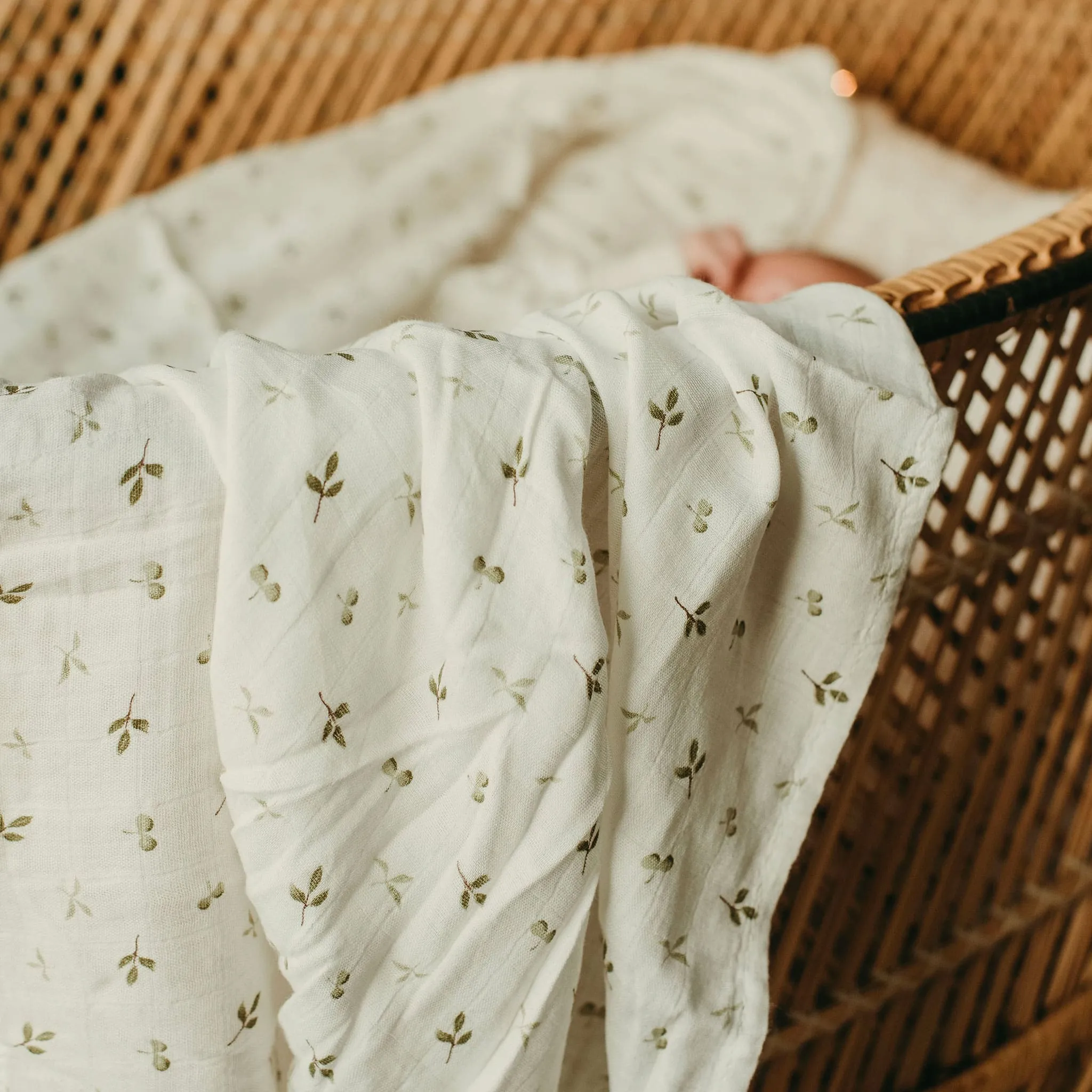 Bébé Confort Couverture Mousseline Bambou - Feuille