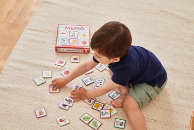 Barbo Toys My First Memospill med Ekte Bilder