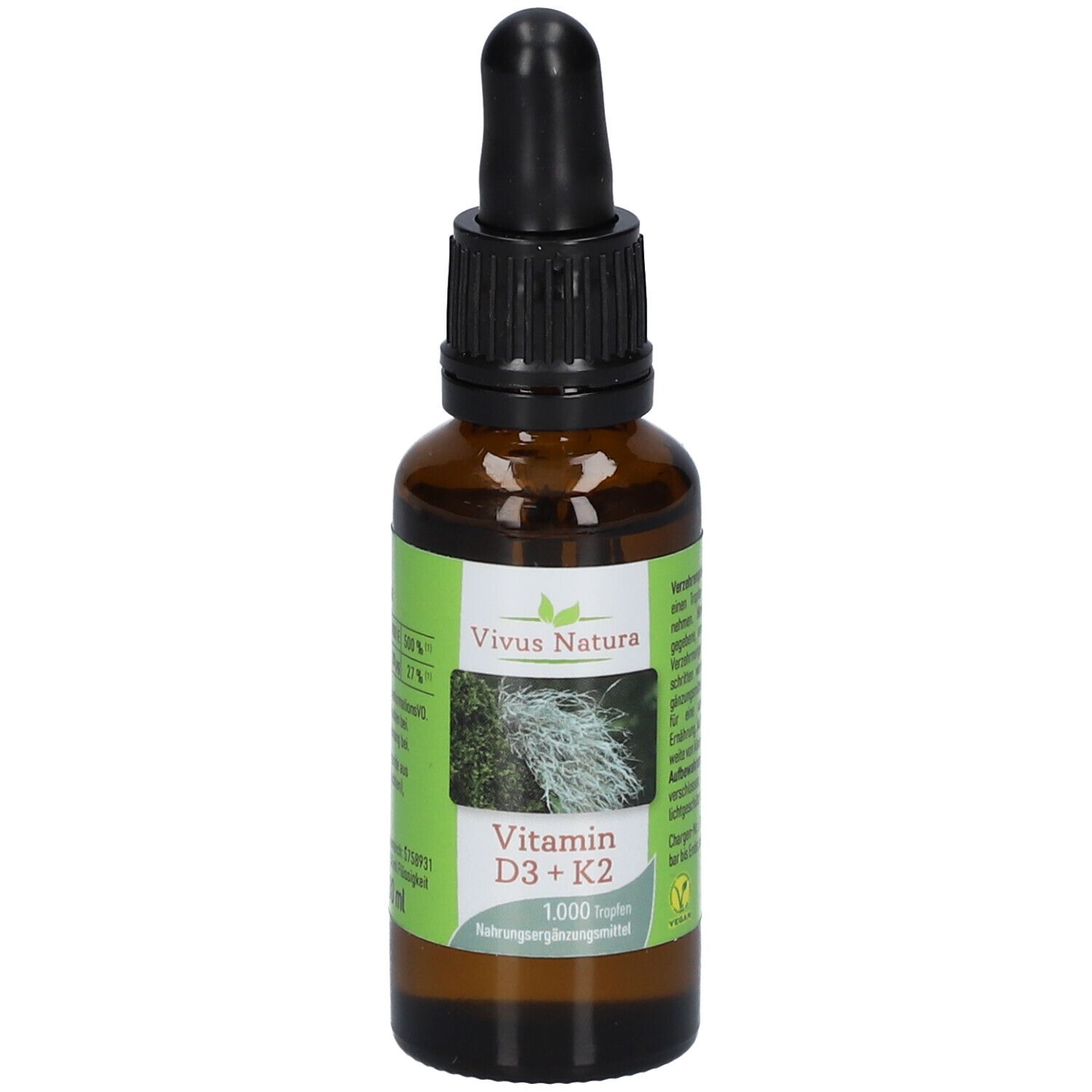 Vivus Natura Vitamin D3+K2 Tropfen