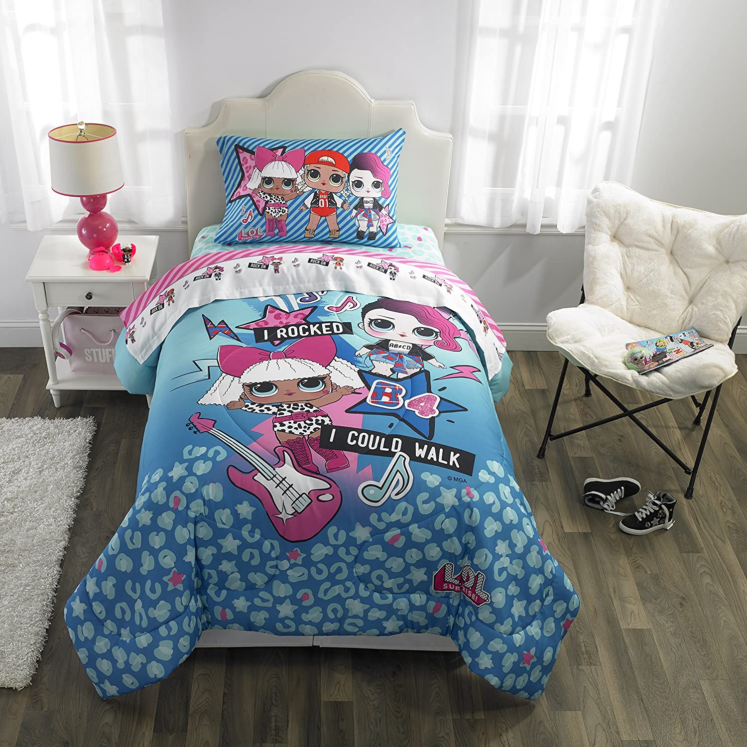 Twin Super Mario 3-Piece Bed Sheet Set.1 Flat Sheet 1 Fitted Sheet 1 Pillow Cases