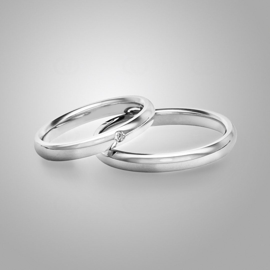 Paarringe 925 Silber Bari