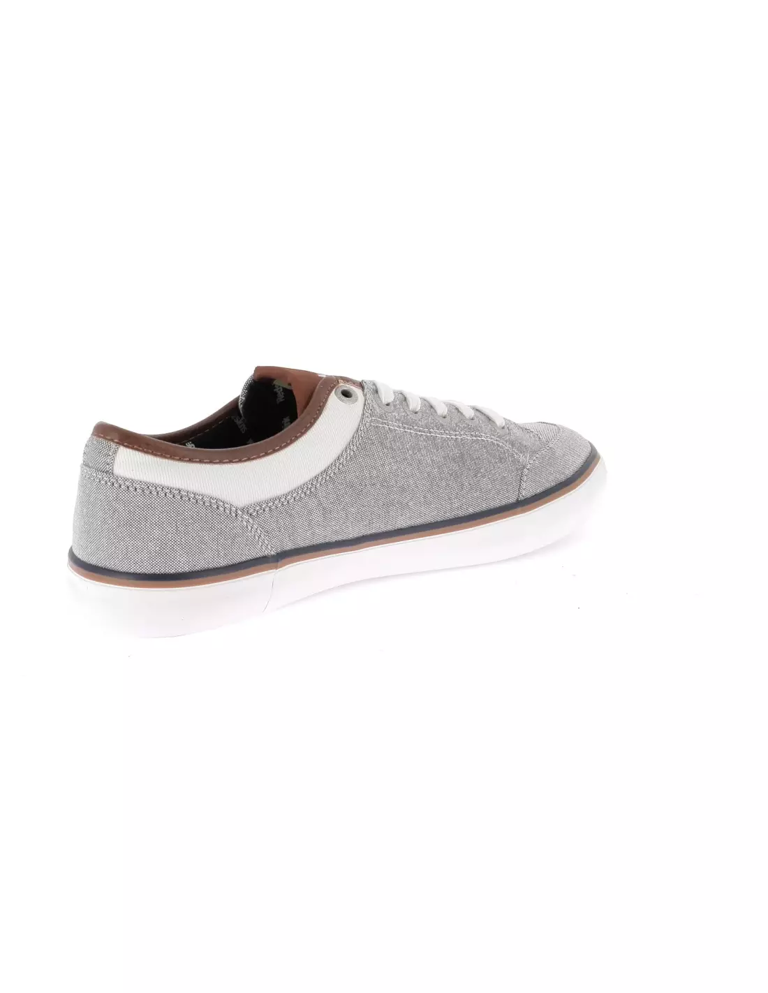 REDSKINS GALETI - Baskets GRIS+BLANC
