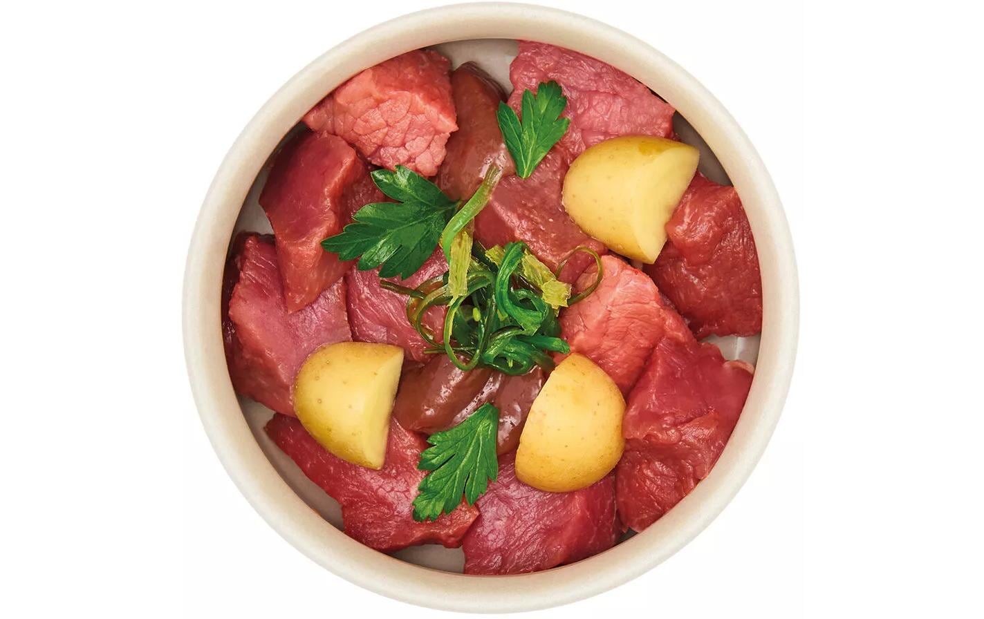 Nassfutter Rind&Lamm, 150 gAlleinfuttermittel für ausgewachsene Hunde