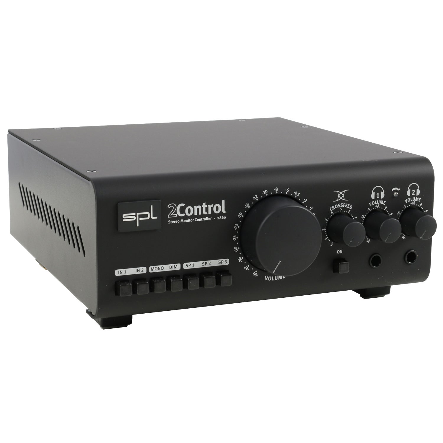 SPL 2Control black speaker & hoofdtelefoon monitoring controller