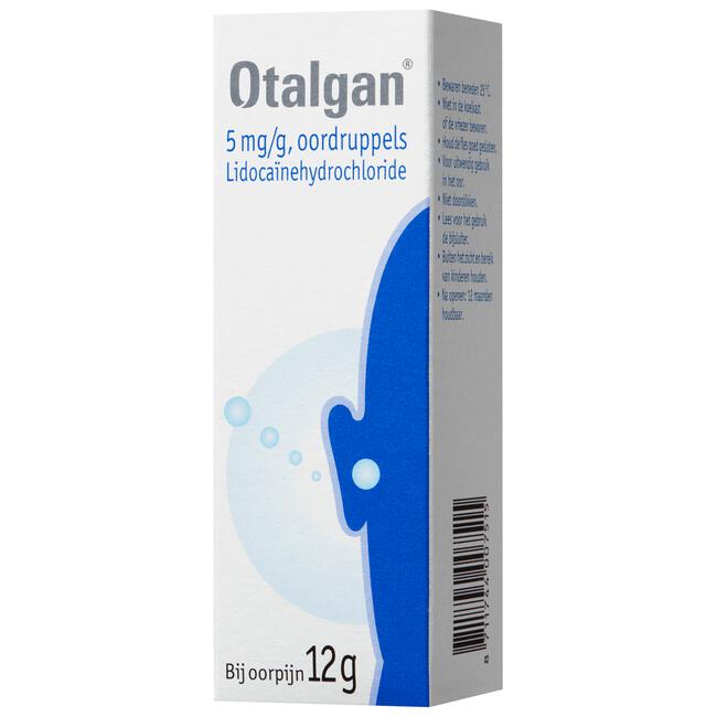 Otalgan Oordruppels bij Oorpijn 12 gram