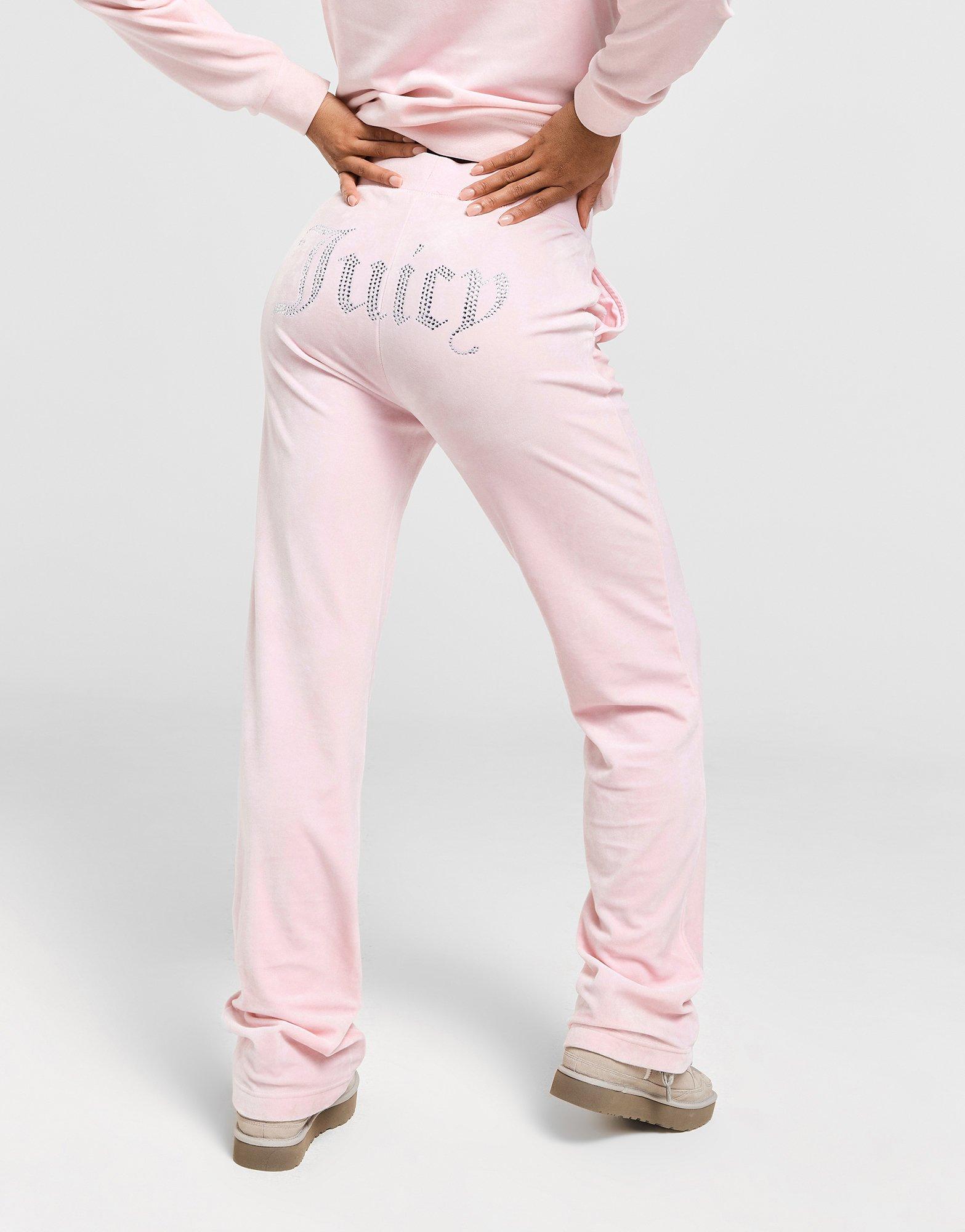 JUICY COUTURE Pantalon de jogging Diamante en Velours Femme