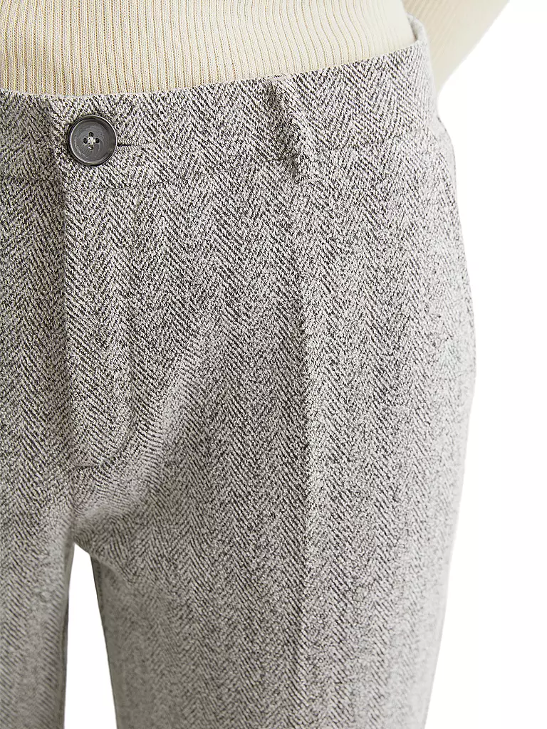 MARC O'POLO Businesshose 7/8 grau