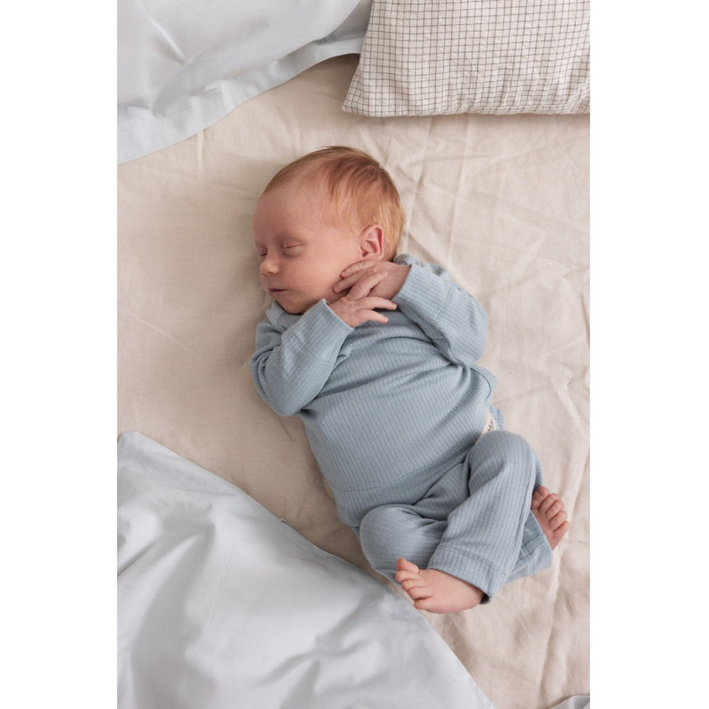 Køb MarMar New Born Micro Modal Blue Stone Piva Bukser