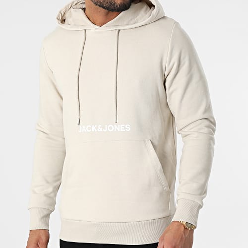 Sweat Capuche You Beige